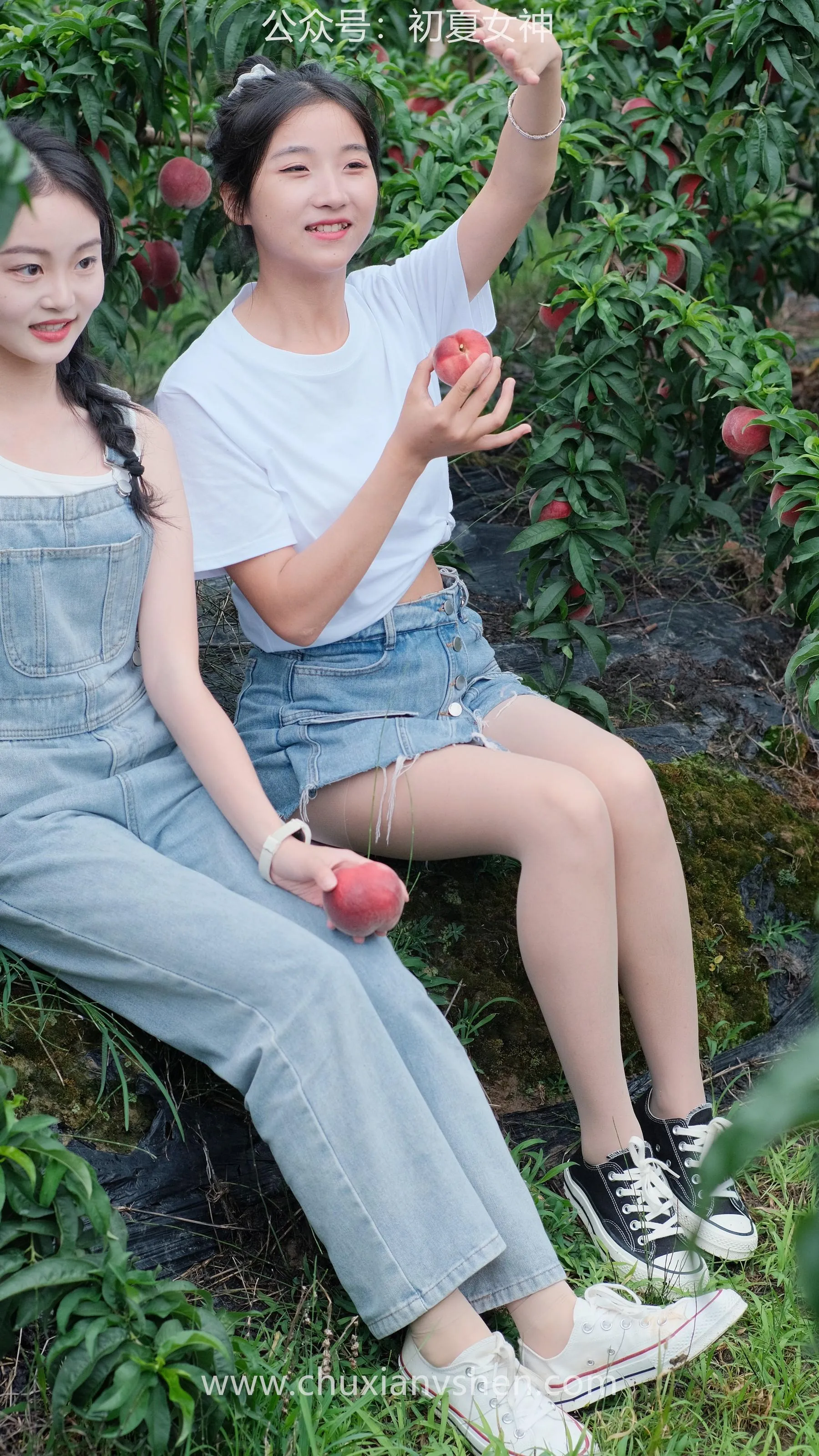 初夏女神 NO.055 双双点点 桃园姐妹 [172P]插图9